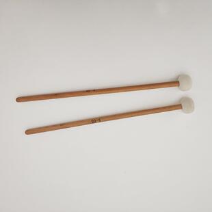 打击乐配件S-05白色毛毡头定音槌木质定音鼓锤行进鼓鼓棒军鼓鼓槌
