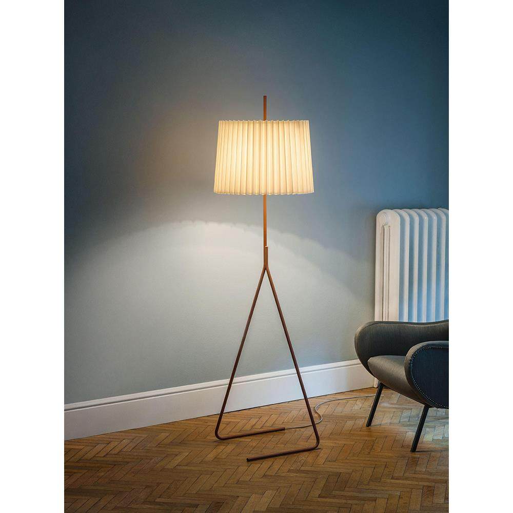 欧式床头落地灯现代简约客厅卧室沙发旁边立式灯书房百褶布艺灯具