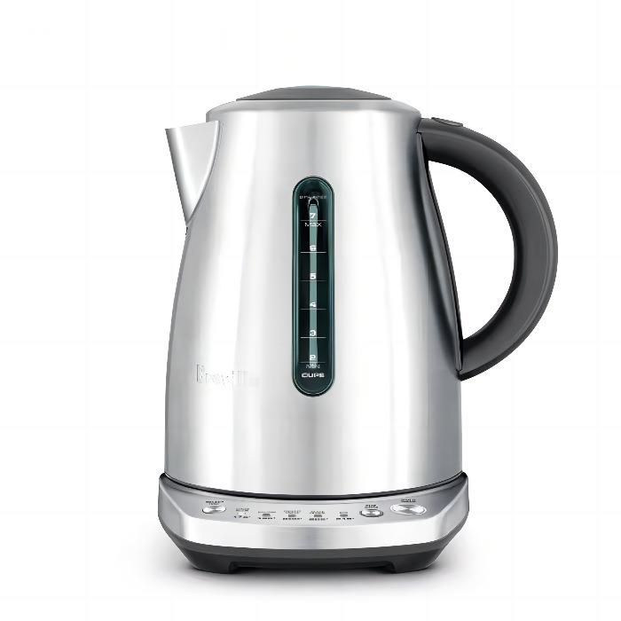 铂富BrevilleBKE720多功能电水壶恒温电热水壶泡茶壶1.7L不锈钢