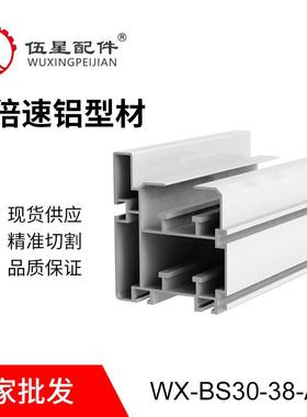 WX-BS30-38-A5组装线铝材T型倍速链铝型材100*118差数链铝材