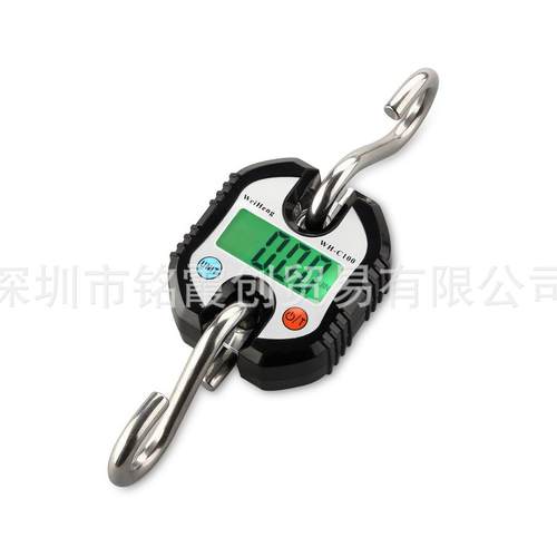威衡C100150KG钩子电子称150公斤手提称称重吊称