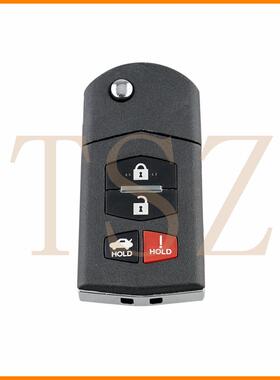 适用于马自达4键汽车钥匙80位63芯片BGBX1T478SKE125-01315频率