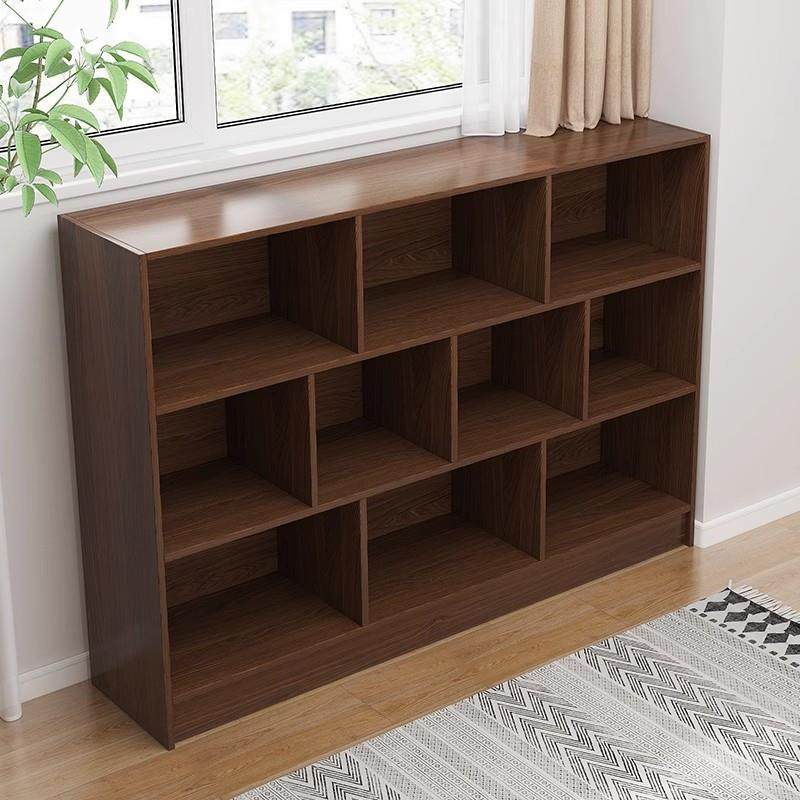 书架落地置物架家用储物柜学生幼儿园格子柜靠墙置物书柜收纳矮柜,收纳整理,烫衣板及配件,淘宝优惠券,粉丝福利购,淘宝优惠卷