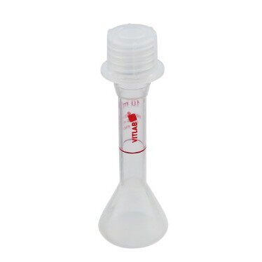 VITLAB  PMP螺口容量瓶(带瓶帽) 5-5362-07 677895 10ml