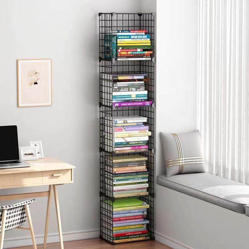 飘窗简易书架立式落地学生书桌旁创意铁艺书籍收纳书柜窄缝置物架,农用物资,其他肥料,淘宝优惠券,粉丝福利购,淘宝优惠卷