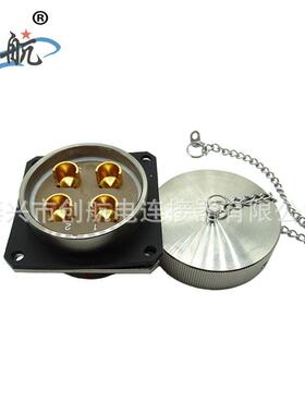 防水航空插头Y50DX系列圆形电缆线束电连接器公母头大电流航插