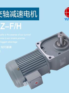 柔性夹瓶提升机电机1.1KW直交轴减速电机SZG32H-1100-5-SB雨田