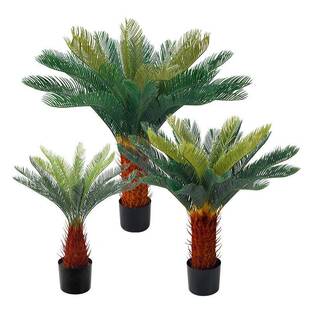 仿真苏铁树绿植假树造景观家居客厅商场店铺公司大厅酒店装饰摆件