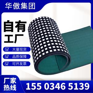 华傲陶瓷胶板橡胶板煤矿用滚筒包胶复合板多规格导水耐磨胶板