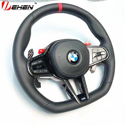 适用宝马老款F盘F10F20F30F15F16F02改装CSM4款碳纤维方向盘