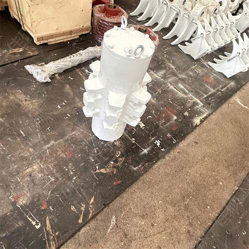 矿用刮板机链轮组件机尾链轮轴组合金钢锻造