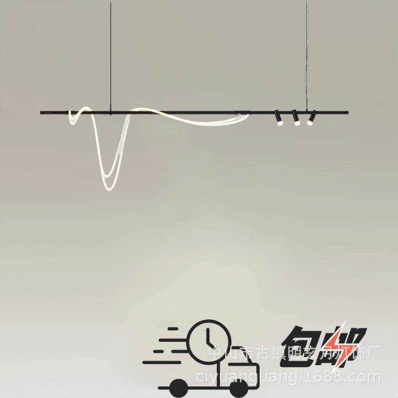 2022设计师线条餐厅灯现代简约个性客厅吧台展厅样板间装饰吊灯,鲜花速递/花卉仿真/绿植园艺,割草机/草坪机,淘宝优惠券,粉丝福利购,淘宝优惠卷