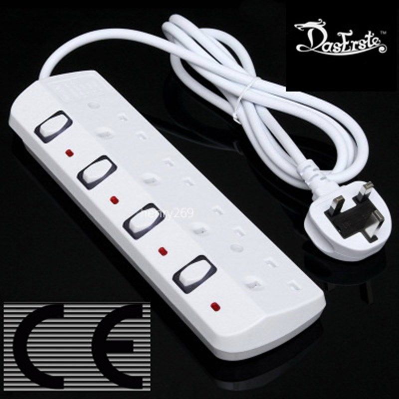 CE认证香港版英式英标插排插座英规接线板电源插头USB转换器