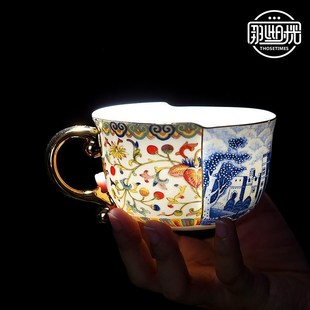 英式下午茶杯欧式小奢华高档精致骨瓷杯情侣对杯套装礼盒咖啡杯碟