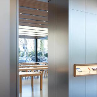 阳氧商KL202434化铝极板喷砂幕墙场拉电泳铝板吊顶幕墙丝砂水波纹