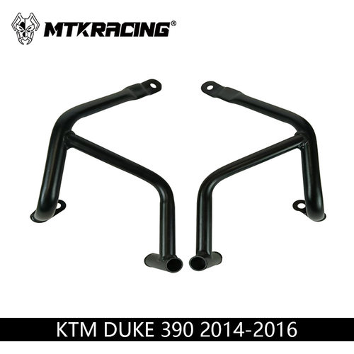 适用KTM DUKE 250 390 14-23改装引擎防摔护杠发动机保险杠保护杠
