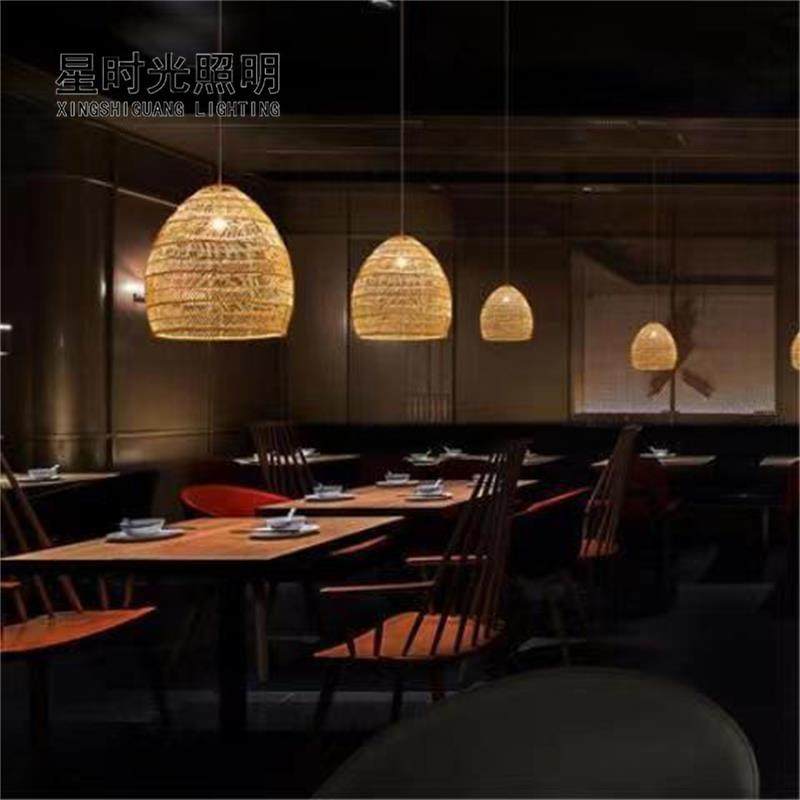 东南亚藤编吊灯山庄民宿客厅餐厅卧室阳台灯笼麻绳田园藤艺吊灯具,农用物资,其他肥料,淘宝优惠券,粉丝福利购,淘宝优惠卷
