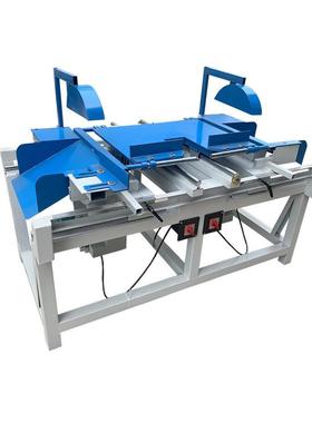 简易双端锯双端齐头锯直线导轨木工机械齐头修边锯木工开料机