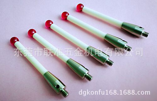 原装LIANZHUN机床测针A-5000-3709/M4螺纹宝石6.0×50陶瓷杆