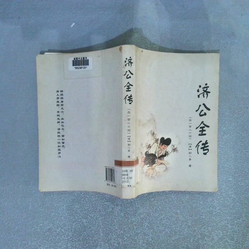 正版二手实拍济公全传后一百二十回(清)郭小亭9787533932381浙江文艺图片