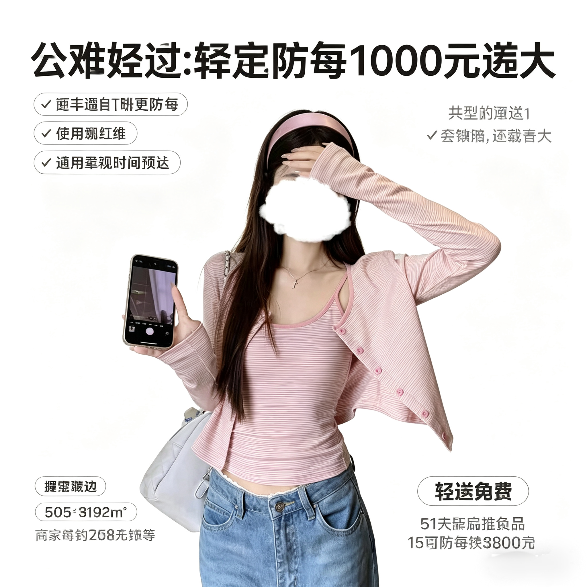 纯欲设计感条纹吊带背心长袖针织开衫外套2026秋季新款时尚套装女