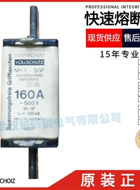 BOGENSCHUTZ熔断器NH0035A100ANH1SGP160A500V120KA