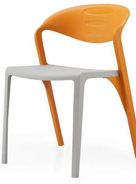 客用椅现代设计师时尚绿色靠背灰色坐椅当代办公室等候区客用