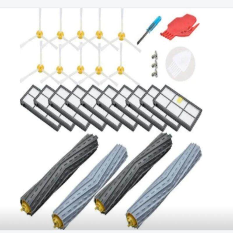 适配iRobot艾罗伯特扫地机器人配件滚刷边刷滤网800/900系套装