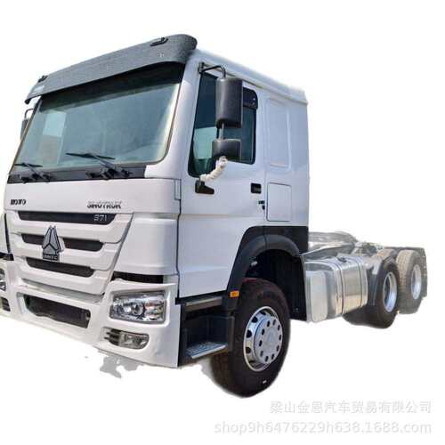 重汽豪沃HOWO371马力6X4双驱牵引车卡车集装箱牵引拖车