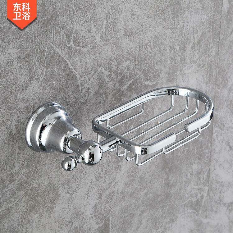 欧式肥皂架香皂盒仿古沥水香皂架壁挂浴室置物架卫生间皂网