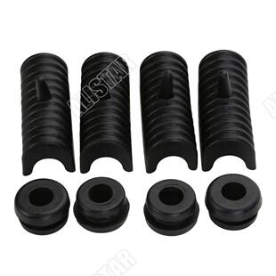 哈雷街道公路路王经典滑翔边箱配件边箱底座橡胶胶垫防震胶