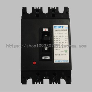 DZ20Y-100/3300三相r空气开关DZ20J-100/3300塑壳断路器100A 80A