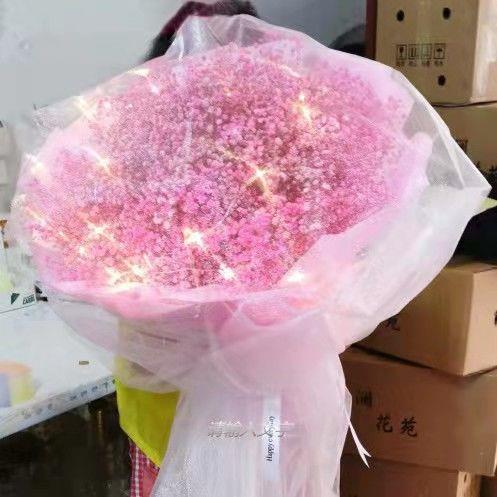 满天星干花鲜花同城配送