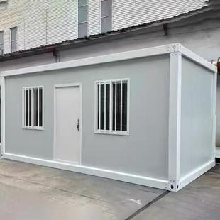 可移咨询客服动拼装箱工地宿人集舍装箱住房板移动房办公室活动房