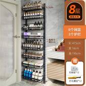 免装 浴室门多JAB层置物架卫后间生壁挂收纳架贴墙厕所墙安面专用