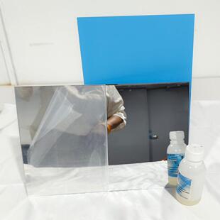 pc镜面26镜板亚克力镜面板PC反加光镜面阻燃亚克力镜板大张镜片工