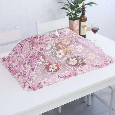 饭菜子AL100588长桌罩盖菜罩可折叠餐罩桌罩剩菜罩盖子饭家用遮菜