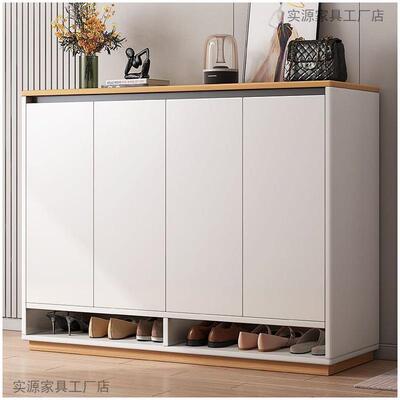 鞋柜门家口用楼道外容入户门玄关柜一体收纳经济型大LPU简易鞋量