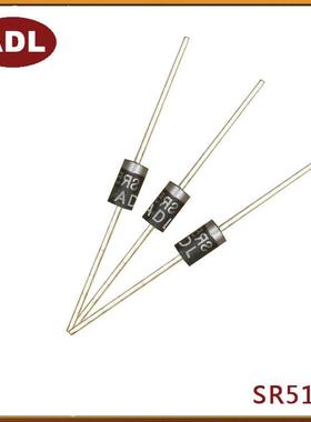 奥德利直插SR51505A150V肖特基二极管DO-27封装SB5150高频