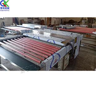 玻璃清洗烘干一体机滚式毛刷玻璃清洗机全胶辊卧式玻璃清理设备