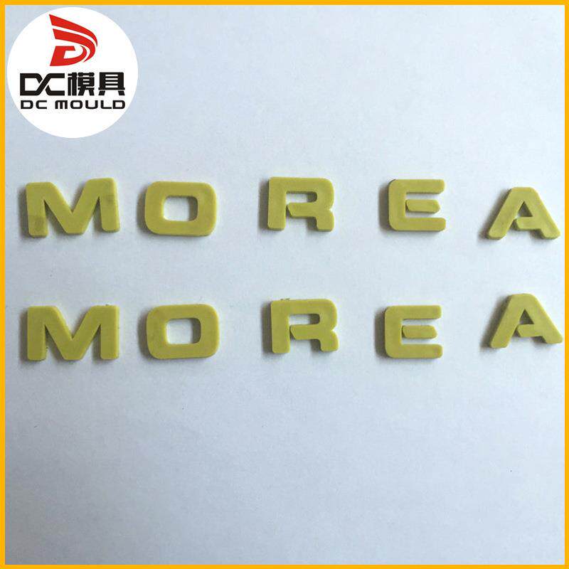 ABCD英文字母模具大小写英文字母模具PVC塑料字母模具塑料生产