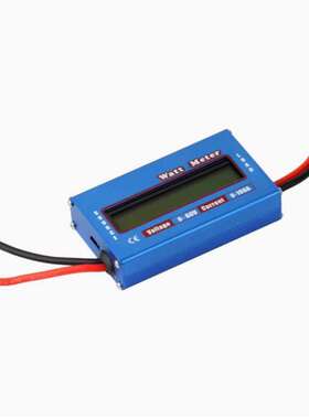 航模功率计0-100A150A 0-60V 持续电流50A 高精度WATT Meter
