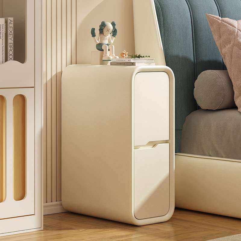 实木床头柜现代简约轻奢超窄夹缝奶油风窄柜迷你小型床边小柜子,电子元器件市场,其它元器件,淘宝优惠券,粉丝福利购,淘宝优惠卷