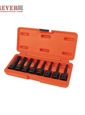 华丰巨箭8件套T型铬钼钢连体批头套筒工具盒HF-81008A4火花塞