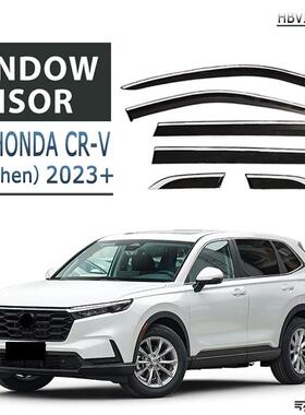 适用于HONDACR-V不锈钢晴雨挡雨板雨眉侧窗导流板Windowvisor