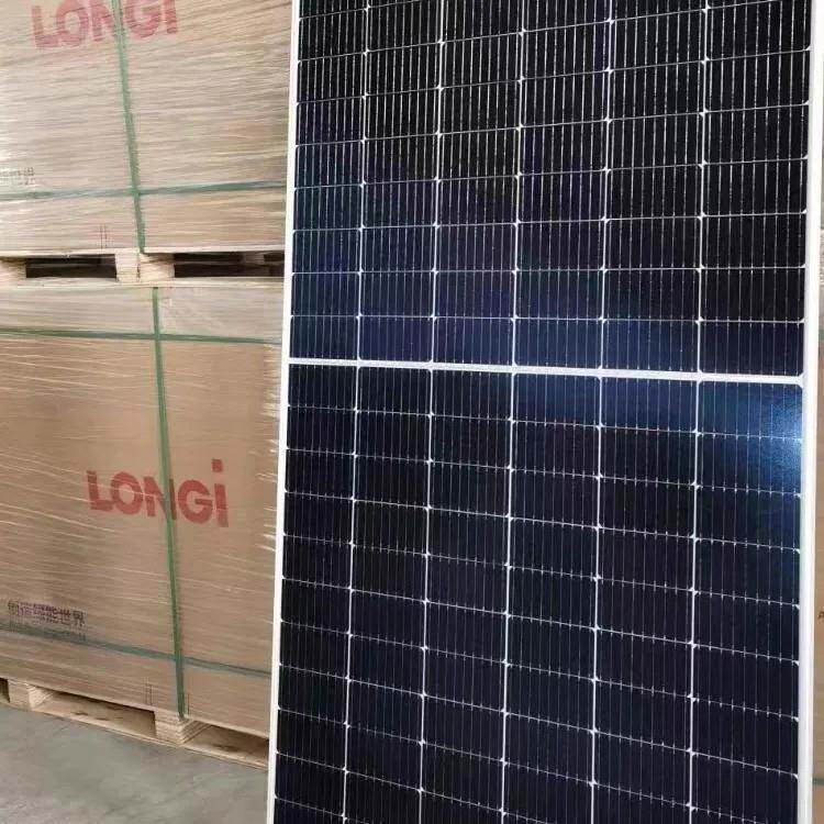 隆基620w630w635w双面原厂正A级质保光伏太阳能电池板发电系单晶