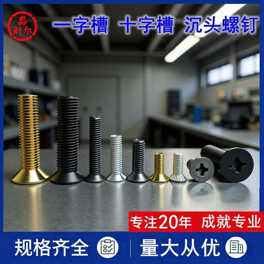 4.8级本色铁镀锌十字槽平头螺钉M8m10m12*16沉头一字槽定位机螺钉,节庆用品/礼品,新娘配件,淘宝优惠券,粉丝福利购,淘宝优惠卷