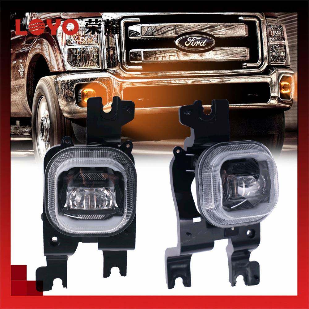 LED雾灯适用于福特2008-2010FordF250/F350/F450/F550雾灯总成