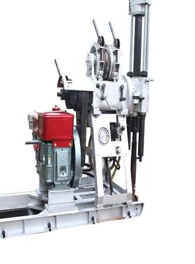 HZ130T铝合金钻机岩心打130米深孔液压回转式水井钻钻探机