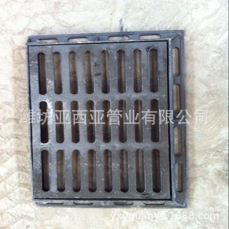 球墨铸铁雨水篦子铸铁沟篦子400*600排水沟盖板球铁篦子